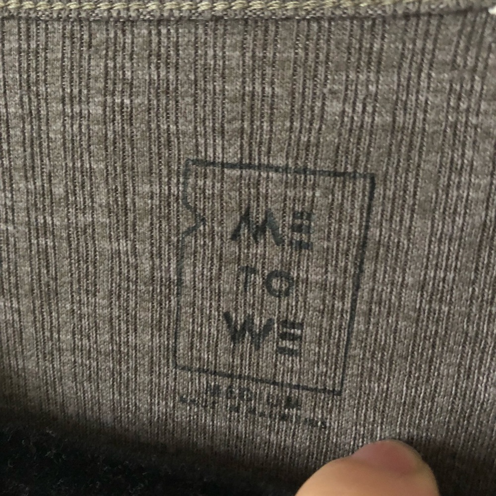 Grey Ribbed Shirt - Picture 4 of 5